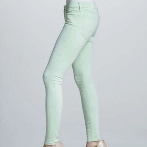 KORAL Skinny Pastel Jeans Mint - Picture 2 of 9